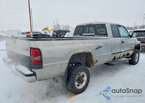 2000 Dodge Ram 2500 from USA, damaged, VIN 1B7KF23Z9YJ149350